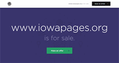 Desktop Screenshot of iowapages.org